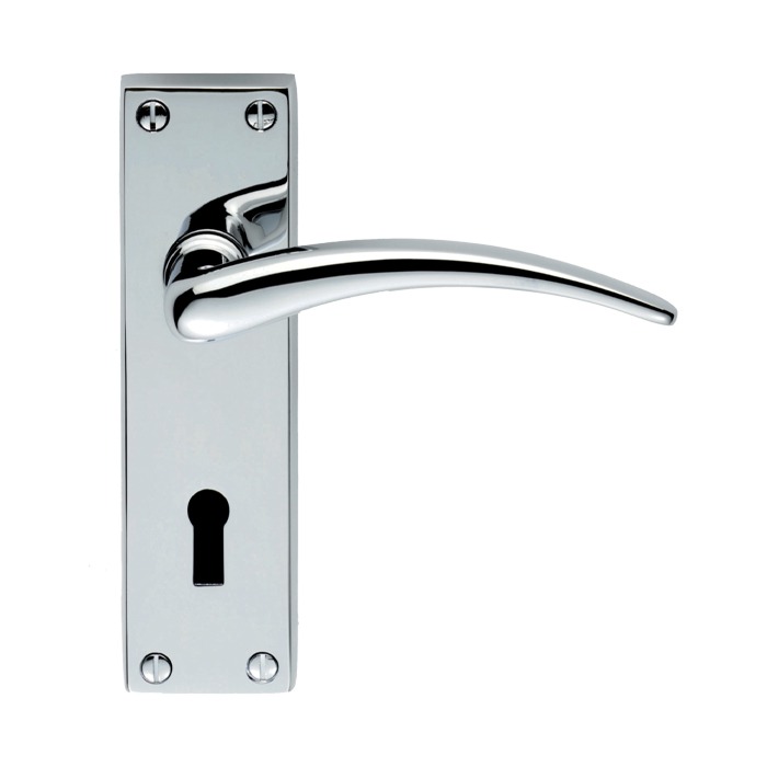 Wing Lever Door Handle on Various Backplates